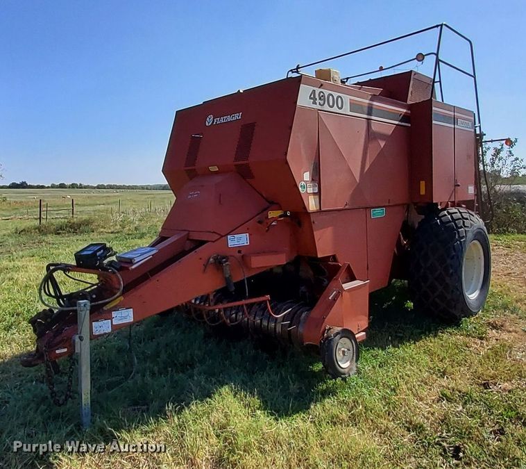 image for item DM5192 1988 Hesston 4900  large square baler