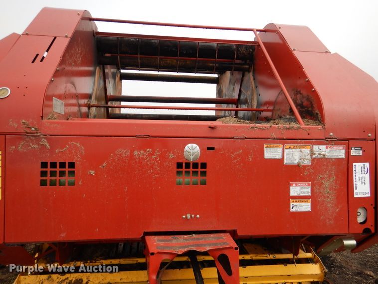 image for item DN5245 2012 New Holland BR7090 Specialty Crop  round baler