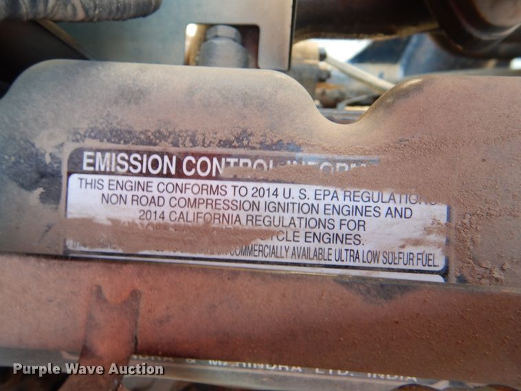 image for item IR9221 2015 Mahindra 4550  MFWD tractor