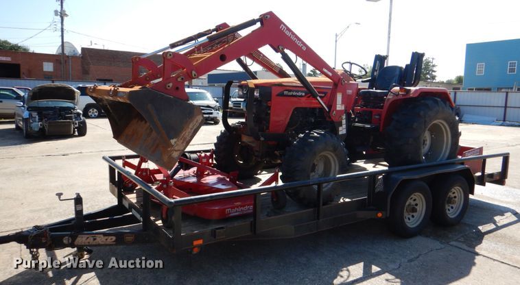 image for item IR9221 2015 Mahindra 4550  MFWD tractor