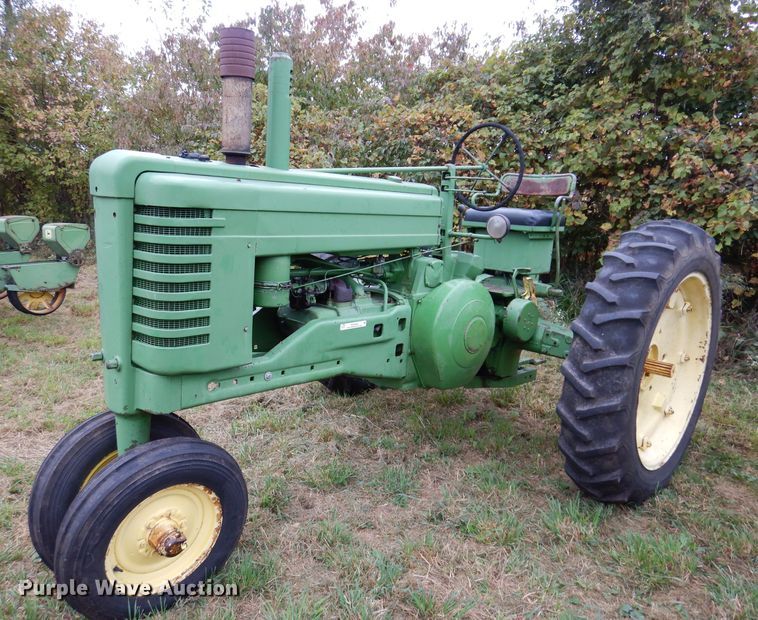 image for item KA9448 1951 John Deere A  tractor