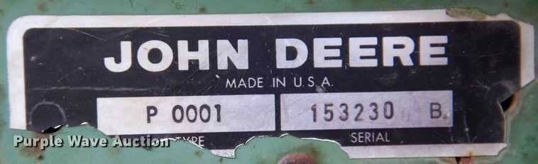 image for item KA9449 John Deere 1240  planter