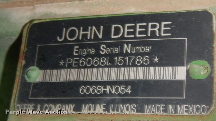 image for item KI9457 2011 John Deere 4630  sprayer