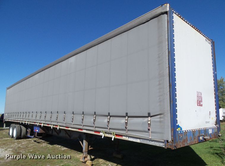image for item DA7170 2005 NuVan NVF-53102  side curtain trailer