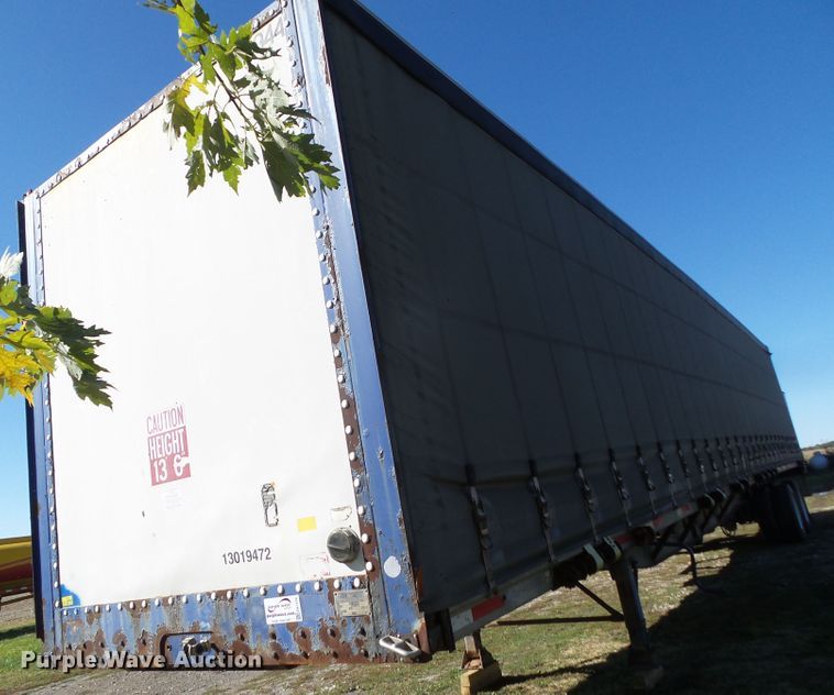 image for item DA7170 2005 NuVan NVF-53102  side curtain trailer