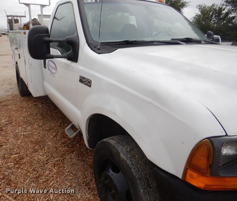 image for item DH7297 2001 Ford F450 Super Duty  bucket truck