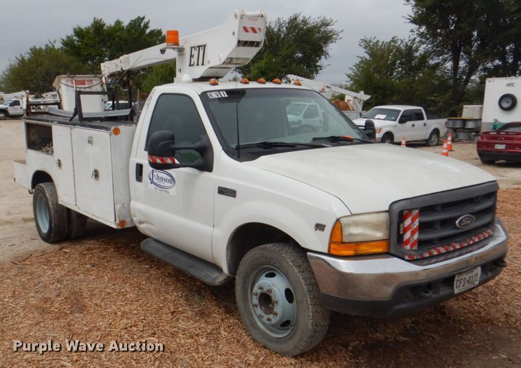image for item DH7298 1999 Ford F450 Super Duty  bucket truck