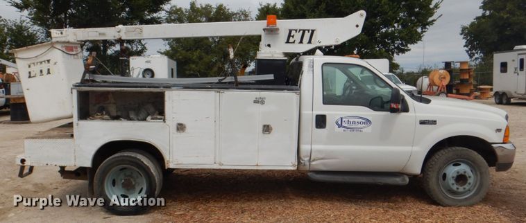 image for item DH7298 1999 Ford F450 Super Duty  bucket truck