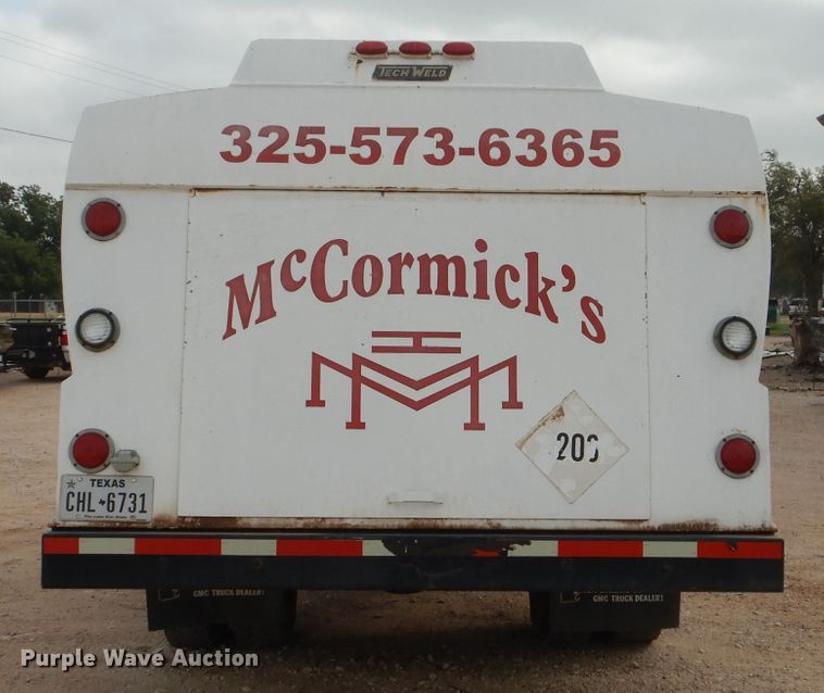 image for item DJ8875 2000 GMC C7500  fuel truck