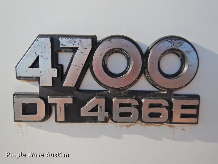 image for item DK2444 1998 International 4700  flatbed truck