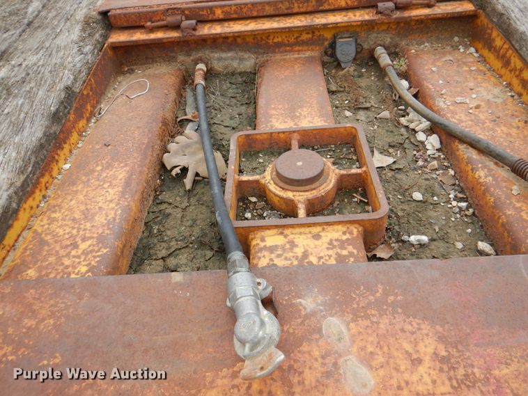 image for item DL0189 1985 Load King  low boy equipment trailer