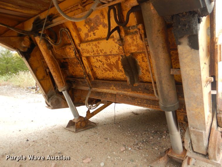 image for item DL0189 1985 Load King  low boy equipment trailer