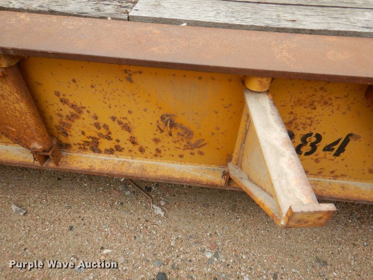 image for item DL0189 1985 Load King  low boy equipment trailer