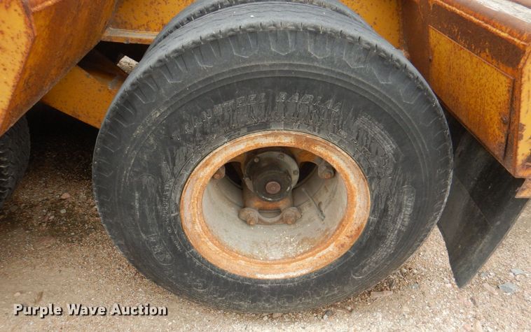 image for item DL0189 1985 Load King  low boy equipment trailer