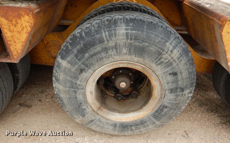 image for item DL0189 1985 Load King  low boy equipment trailer