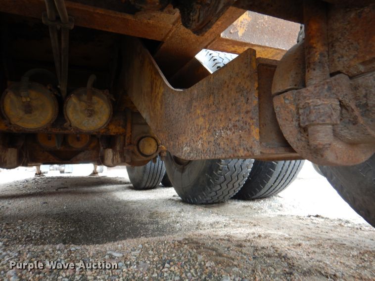 image for item DL0189 1985 Load King  low boy equipment trailer