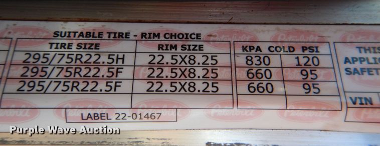 image for item DL0546 2015 Peterbilt 389  semi truck