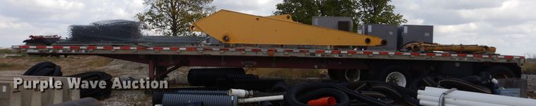 image for item DL6456 2000 Wilson  flatbed trailer