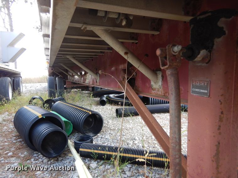 image for item DL6456 2000 Wilson  flatbed trailer