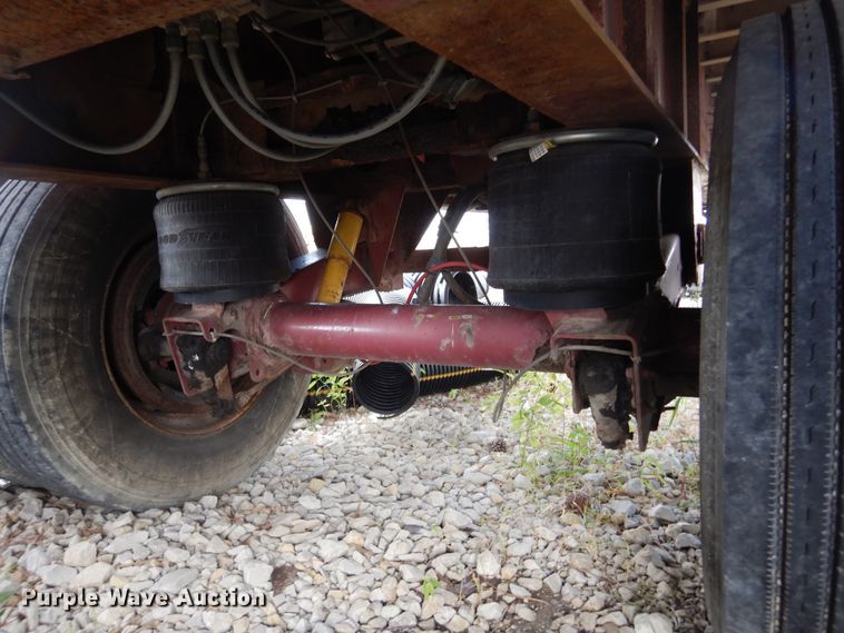 image for item DL6456 2000 Wilson  flatbed trailer