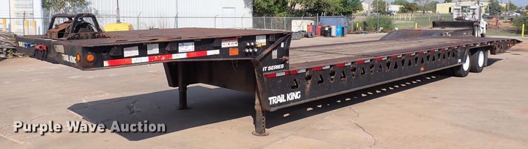 image for item DL7663 2005 Trail King TK70HT-482  drop deck equipment trailer