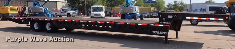 image for item DL7663 2005 Trail King TK70HT-482  drop deck equipment trailer