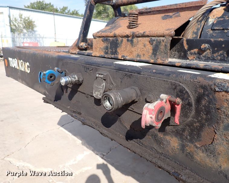 image for item DL7663 2005 Trail King TK70HT-482  drop deck equipment trailer