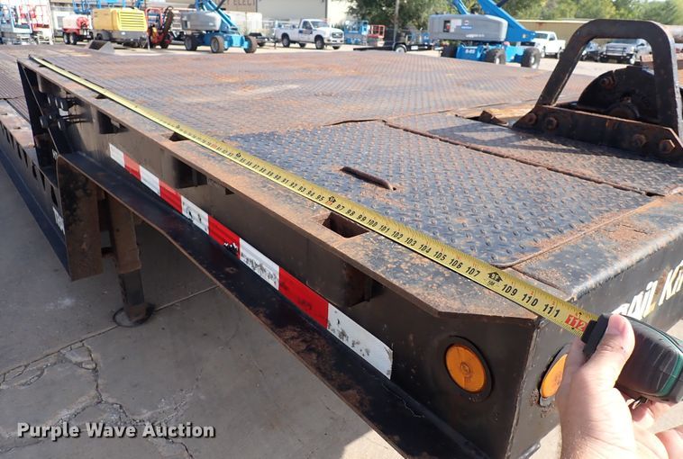 image for item DL7663 2005 Trail King TK70HT-482  drop deck equipment trailer