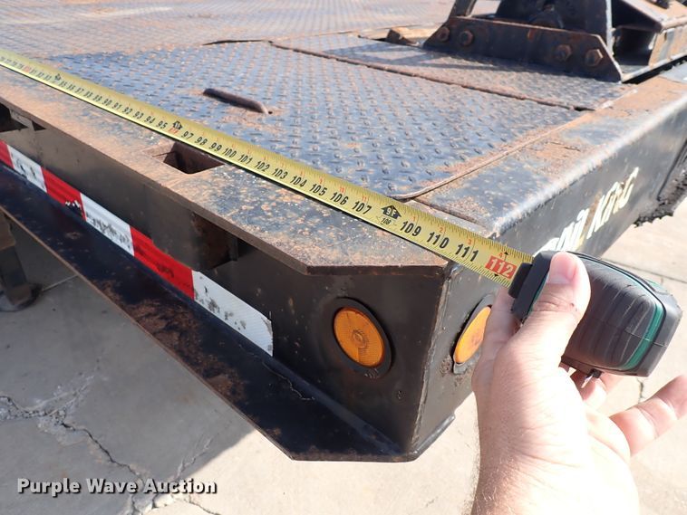 image for item DL7663 2005 Trail King TK70HT-482  drop deck equipment trailer