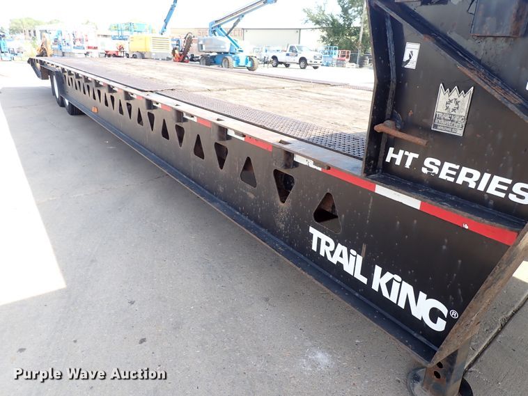 image for item DL7663 2005 Trail King TK70HT-482  drop deck equipment trailer