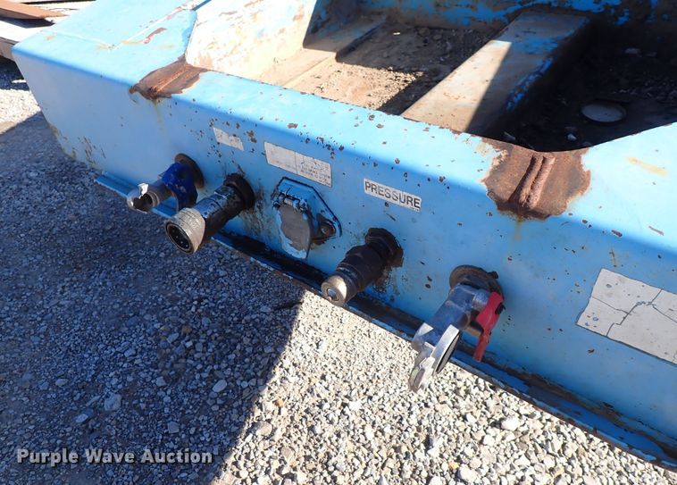 image for item DN2169 2005 Trail-Eze TE100DG24  lowboy equipment trailer