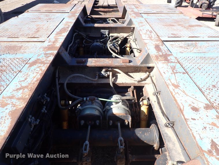 image for item DN2169 2005 Trail-Eze TE100DG24  lowboy equipment trailer