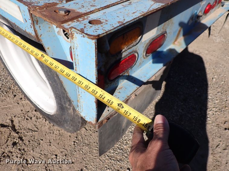 image for item DN2169 2005 Trail-Eze TE100DG24  lowboy equipment trailer