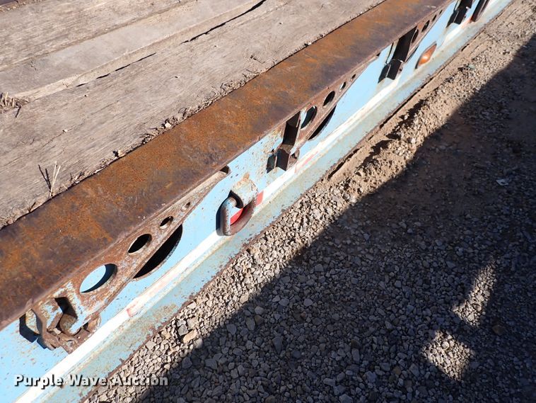 image for item DN2169 2005 Trail-Eze TE100DG24  lowboy equipment trailer