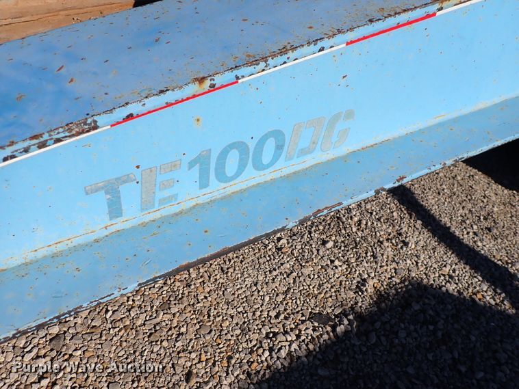 image for item DN2169 2005 Trail-Eze TE100DG24  lowboy equipment trailer