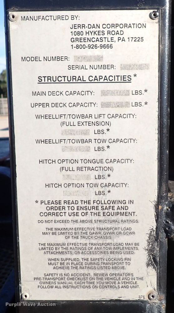 image for item DN2172 2006 Freightliner M106  rollback truck