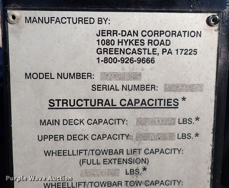 image for item DN2172 2006 Freightliner M106  rollback truck