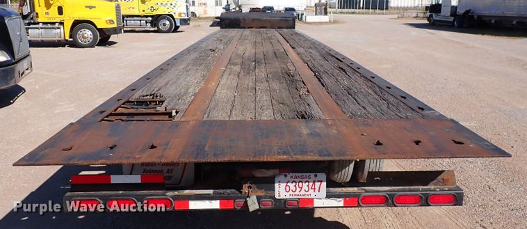 image for item DN2177 2008 Landoll  drop deck equipment trailer