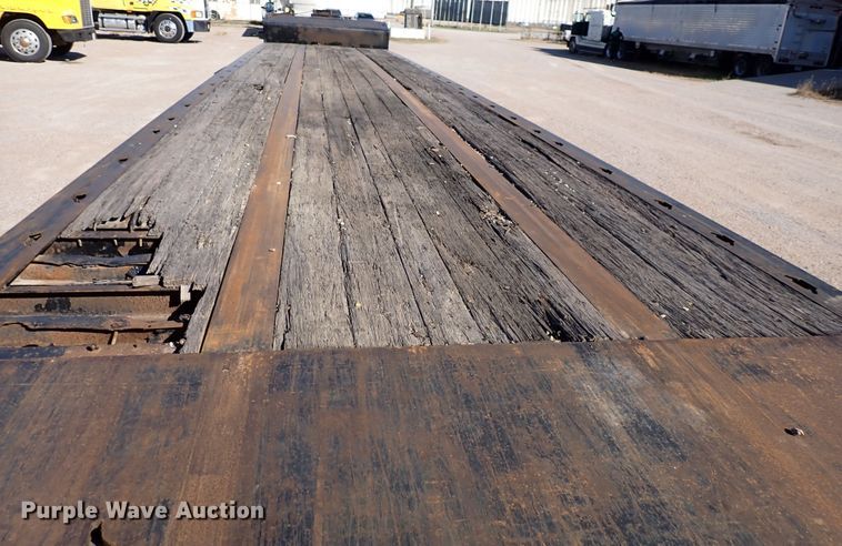 image for item DN2177 2008 Landoll  drop deck equipment trailer