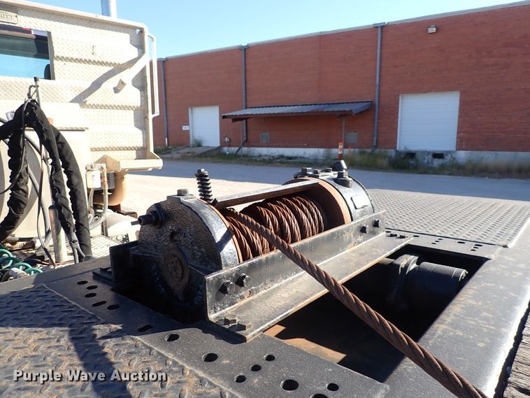 image for item DN2177 2008 Landoll  drop deck equipment trailer