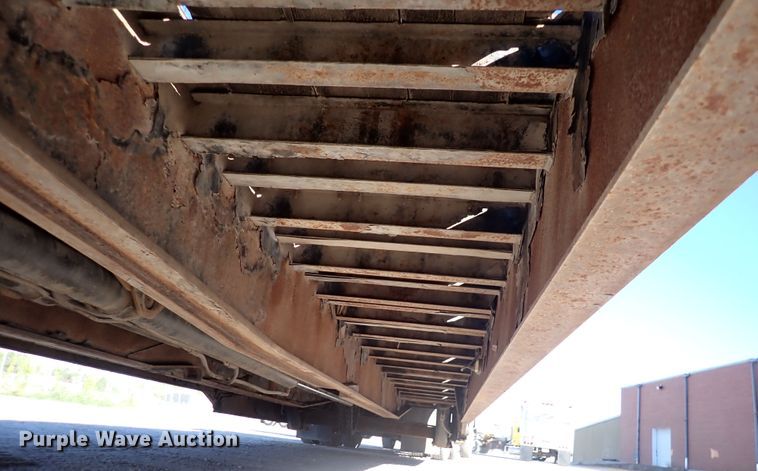 image for item DN2177 2008 Landoll  drop deck equipment trailer