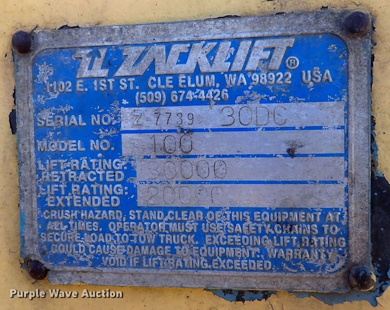 image for item DN2178 1989 Freightliner FLD120  tow truck