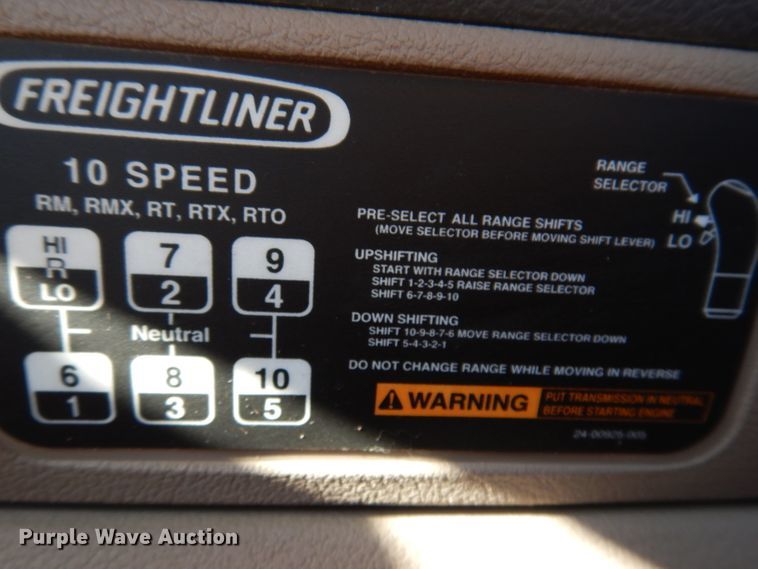 image for item EV9321 2013 Freightliner Cascadia 125  semi truck