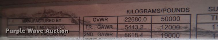 image for item HU9304 1999 Peterbilt 379  semi truck