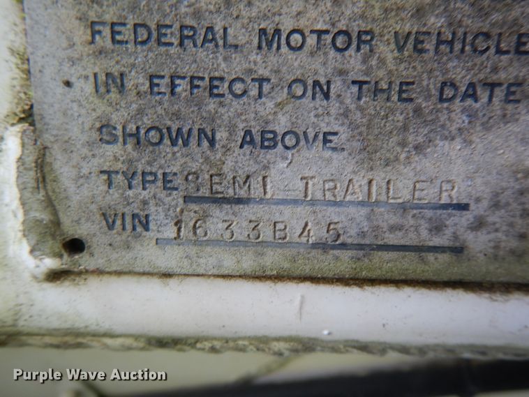 image for item JQ9289 1979 Transportation Equipment  pneumatic dry bulk trailer