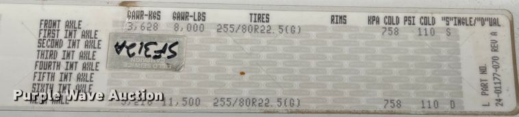 image for item JQ9405 2005 Freightliner M2 106  Crew Cab flatbed truck