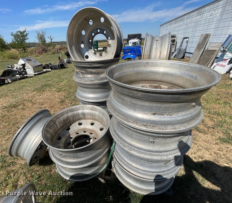 image for item JQ9497 (16) 24.5" wheels