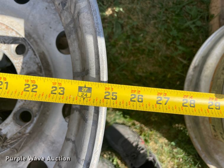 image for item JQ9497 (16) 24.5" wheels