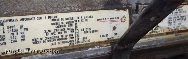 image for item JS9539 1997 Peterbilt 378  semi truck