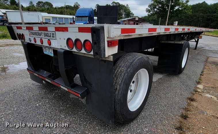 image for item KQ9149 2005 Transcraft  flatbed trailer